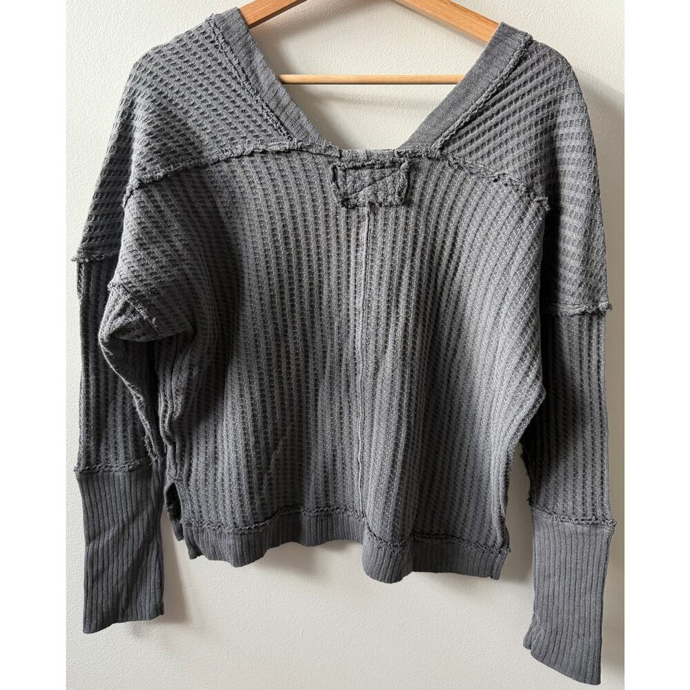 Free People We The Free Ricky thermal top women's size XS - Picture 5 of 7